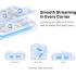 MERCUSYS Halo H30G AC1300 Whole Home Mesh Wi-Fi System, 3-Pack, Wireless Speeds Up To 1.3 Gbps, Dual Band, Seamless Roaming, Gigabit Ports, 3,500sqft Coverage, Easy App Control, White