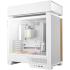 DeepCool CL6600 Computer Case, Pre-installed 360mm ARGB Liquid Cooler & 2x FL12R SE ARGB Fans, ABS + SPCC + Tempered Glass Material, White