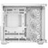 DeepCool CG530U 4F Curved Glass Panoramic ATX Mid-Tower Case 4x Pre Installed Fans Dual Chamber, Support Back Connectors & Up to 2x 360mm +280mm Radiators, Front 2x USB3.0 , White
