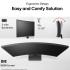 LG 32MR50C 32" 1500R Curved Full HD , 100Hz Refresh Rate, 5ms (GtG) Response Time, AMD FreeSync Technology, 16.7m Color Display, Black