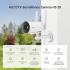 EZVIZ H5 4G Sim Based Smart Home Camera|2K Resolution|Ai Based Human/Vehicle Detection|Color Night Vision|Active Defense|Two Way Talk|Weatherproof|Supports MicroSD