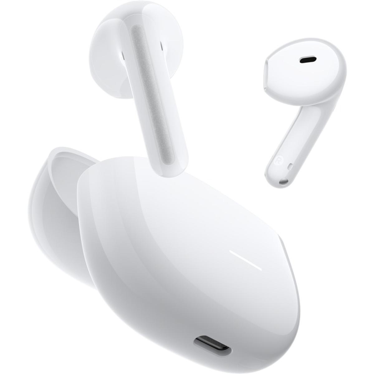 Xiaomi Redmi Buds 8 Active - Semi-in-ear, Bluetooth 5.4, Earbuds with AI microphone and noise cancellation, up to 37H with the case Battery Life - White