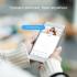 Ezviz CB2 Wi-Fi Smart Home Battery Camera, 1080p Resolution, IR Night Vision Up to 5m, Two-Way Talk, Smart Human Motion Detection, Up to 50 Days of Battery Life, White