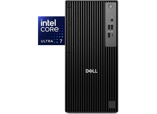 Dell Pro Tower QCT1250 (2025) NEW Intel Core Ultra 7 265 20-Cores Next-level AI Business Tower Desktop - Black
