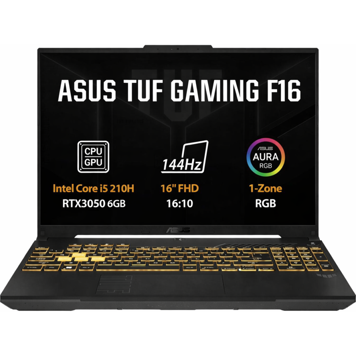 ASUS TUF F16 (2025) FX607VU Intel Core 5 210H 8-Cores w/ Nvidia RTX 3050 6GB DDR6 & 16