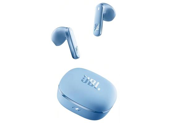 JBL T280TWS X3 True Wireless Bluetooth Earbuds - Semi-In-Ear Music Headphones with Call Noise Cancellation, Waterproof, Sweat-Proof, Earphones for Gaming, Blue