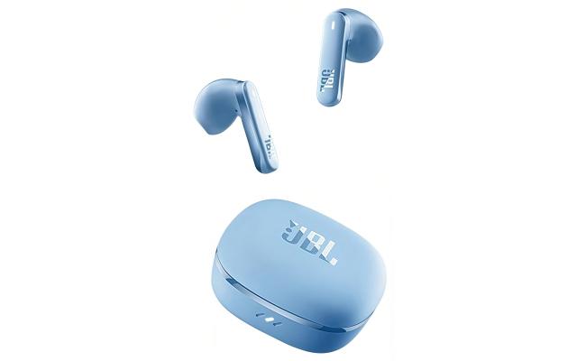 JBL T280TWS X3 True Wireless Bluetooth Earbuds - Semi-In-Ear Music Headphones with Call Noise Cancellation, Waterproof, Sweat-Proof, Earphones for Gaming, Blue