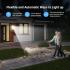EZVIZ EL3 2K Outdoor Wi-Fi Camera with Lamp, Outdoor Surveillance Camera, Integrated Light, Human/Vehicle Detection with AI, Two-Way Audio, Colour Night Vision