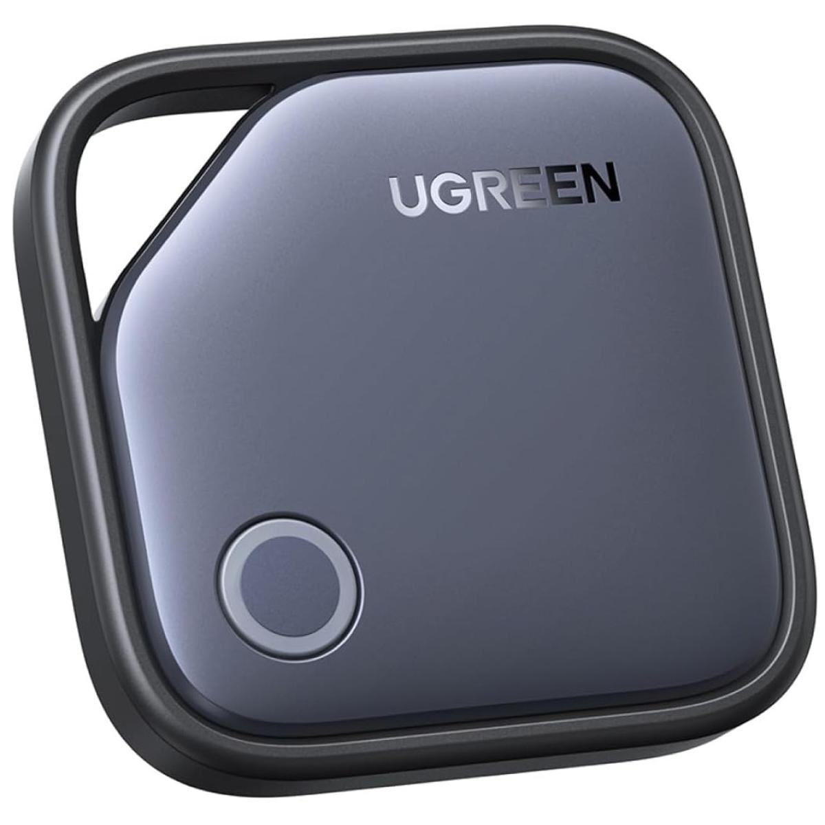 UGREEN FineTrack Air Tracker Tags(iOS Only), 2-Year Replaceable Battery Bluetooth Tracker Compatible with Apple Find My, Item Finder Smart Tag for Keys, Luggage, Wallet - [Apple MFi Certified]