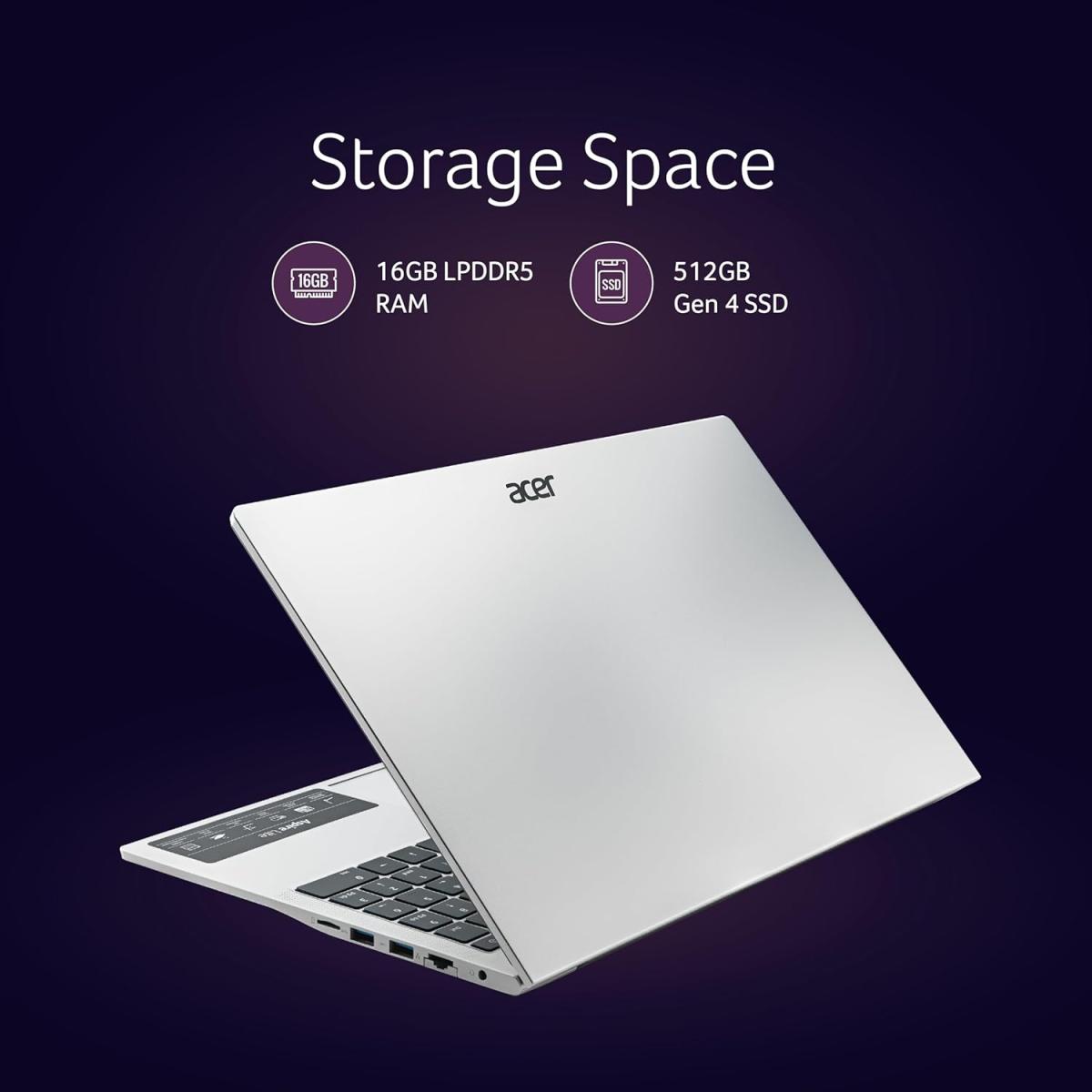 Acer Aspire Lite AL15-72P (2025) 13th Gen Intel Core i7 13620H 10