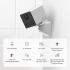 Ezviz CB2 4G Smart Home Battery Camera, 2K Resolution, Always-On Video Mode, Two-Way Talk, Magnetic Base, IR Night Vision, Time-Lapse Recording, 2000mAh Rechargeable Battery, White