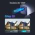 Ezviz CB2 4G Smart Home Battery Camera, 2K Resolution, Always-On Video Mode, Two-Way Talk, Magnetic Base, IR Night Vision, Time-Lapse Recording, 2000mAh Rechargeable Battery, White
