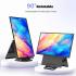 V2COM D1 UHD 23.8-Inch IPS 4K Ultra-Slim Portable Monitor Large Screen with 120% sRGB & Speakers , FreeSync, USB-C HDMI, for Laptop, MacBook, Xbox, PS5