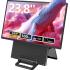 V2COM D1 UHD 23.8-Inch IPS 4K Ultra-Slim Portable Monitor Large Screen with 120% sRGB & Speakers , FreeSync, USB-C HDMI, for Laptop, MacBook, Xbox, PS5