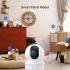 EZVIZ CP1 Pro 4K Indoor Security Camera, WiFi Camera, Baby Monitor 5GHz 2.4GHz, 360° Pan Tilt, Smart Colour Night Vision, Auto Tracking, Two Way Audio, Pre-set Points Patrol Mode, Alexa Compatible