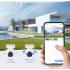 Ezviz H80F Multi Triple-Lens Smart Home Wi-Fi Camera, 2K+ Triple Lenses, 360° Panoramic View, 12x Mixed Zoom, Color Night Vision, Two Patrol Modes, IP67 Weatherproof, White