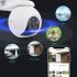 Ezviz H80F Multi Triple-Lens Smart Home Wi-Fi Camera, 2K+ Triple Lenses, 360° Panoramic View, 12x Mixed Zoom, Color Night Vision, Two Patrol Modes, IP67 Weatherproof, White