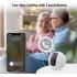 Ezviz C60p Dual Mix Smart Home Wi-Fi Camera, 2K & 2K Dual-Lens Stitching, 360° Panoramic View, IR Night Vision, Smart Tracking, Two Patrol Modes, H.265 Video Compression, White