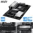 MSI PRO X870E-P WiFi 7 Motherboard, ATX - Supports AMD Ryzen 9000/8000 / 7000 Processors, AM5-60A SPS VRM, DDR5 Memory Boost (8200+ MT/s OC), PCIe 5.0 x16 & 4.0 x16, M.2 Gen5, Wi-Fi 7, 5G LAN