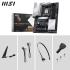 MSI PRO X870E-P WiFi 7 Motherboard, ATX - Supports AMD Ryzen 9000/8000 / 7000 Processors, AM5-60A SPS VRM, DDR5 Memory Boost (8200+ MT/s OC), PCIe 5.0 x16 & 4.0 x16, M.2 Gen5, Wi-Fi 7, 5G LAN