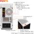 HP OMEN 35L GT16-0344 AI Gaming Desktop PC AMD Ryzen 7 8700F 8-Cores w/ Nvidia RTX 5060 TI 16GB DDR7 & Windows 11 Home - White