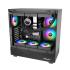 Thermaltake CT140 EX ARGB Reverse PC Cooling Fan (3-Fan Pack), Magnetic Connection, 5V Motherboard Sync, 16.8 Million Colors 9 Addressable LEDs, 140 mm Case/Radiator Fan