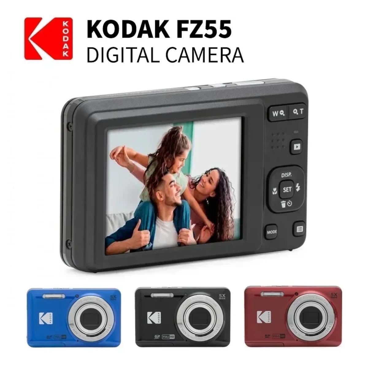 KODAK PIXPRO FZ55 16MP 5x Optical Zoom Digital Camera - Black KODAK PIXPRO FZ55 16MP 5x Optical Zoom Digital Camera - Black