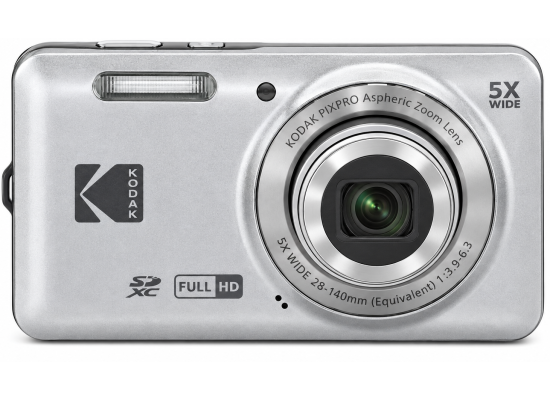 KODAK PIXPRO FZ55 16MP 5x Optical Zoom Digital Camera - Silver