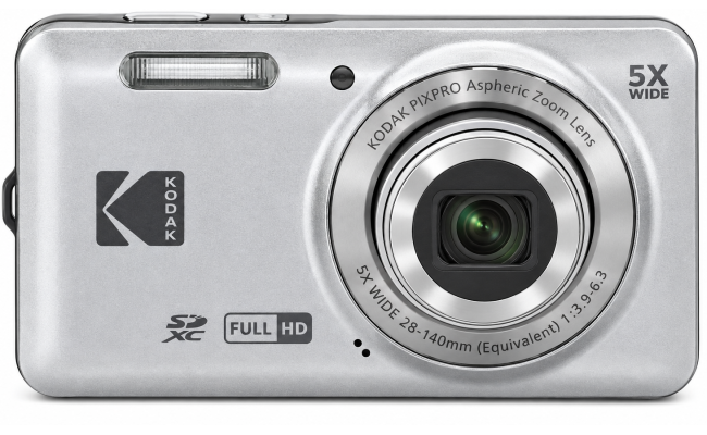 KODAK PIXPRO FZ55 16MP 5x Optical Zoom Digital Camera - Silver KODAK PIXPRO FZ55 16MP 5x Optical Zoom Digital Camera - Silver