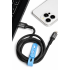 Proove Soft Silicone USB to Lightning Cable 2.4 A 1m Black