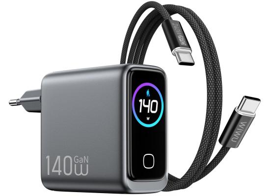WiWU Voyager CHG200 140W PD/QC GaN Charger Combo