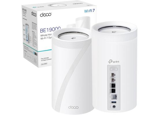 TP-Link Deco BE85 BE19000 Tri-Band Wi-Fi 7 Mesh System - 2 Pack EU V1