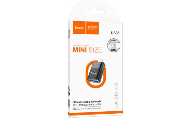 HOCO UA36 iP (Lightning) to USB-A OTG Adapter 480Mbps