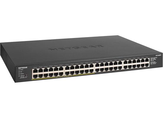 NETGEAR GS348PP 48-Port Gigabit Unmanaged PoE+ Switch 380W