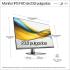 HP 524da 24" Ultraslim IPS Full HD 100Hz True-Color Low-Blue Light Filter w/ 99% sRGB 300 nits & High Adjustable High Stand & Speakers - Silver & Black