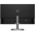 HP 527da 27" Ultraslim IPS Full HD 100Hz True-Color Low-Blue Light Filter w/ 99% sRGB 300 nits & High Adjustable High Stand & Speakers - Silver & Black