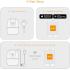 Imou Ranger 2 5MP 3K Camera for Home, 360° Security Camera, WIFI Camera Indoor, Baby Monitor, CCTV Camera for Home Wireless, Surveillance Camera with Human Detection, Smart Motion Tracking, Two-Way Talk, Alexa