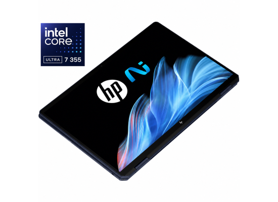 HP OmniBook X Flip 14-kp0023dx 14-inch 2K Touch Laptop Core Ultra 7 355 24GB 512GB - Atmospheric Blue