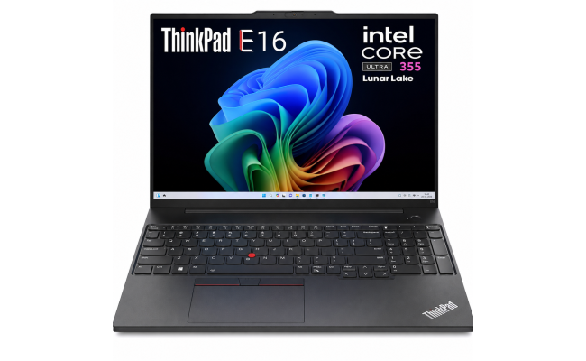 Lenovo ThinkPad E16 Gen 4 (2026) Intel® Ultra 7 Gen III 355 8-Core Busniess Class Laptop w/ IPS 300nits Display & WIFI 7 Wireless - Black