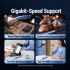 UGREEN 55809 4-in-1 USB-C Hub with Gigabit Ethernet - Grey
