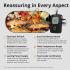 SONOFF BMT01 BBQ Meat Thermometer Wireless Smart Grilling Tool Cooking Temperature Alerts Timer Reminder Temp Chart EWeLink APP