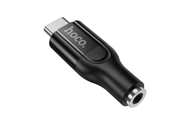 HOCO UPA35 USB-C to 3.5mm Female Digital Audio Converter Black HOCO UPA35 USB-C to 3.5mm Female Digital Audio Converter Black