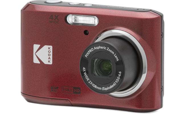 KODAK PIXPRO FZ45 16MP 4x Optical Zoom Digital Camera - Red