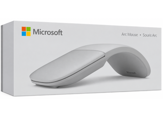 Microsoft Surface Arc Mouse CY8-00005 Wireless Bluetooth Mouse - Light Gray