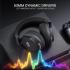 Redragon H858 3-Mode Wireless Gaming Headset, 7.1 Surround Sound, 53 mm Drivers, Memory Foam Ear Pads, Detachable Noise-canceling Microphone, Over-Ear Headphones Works for Mobile, PC/PS5/NS