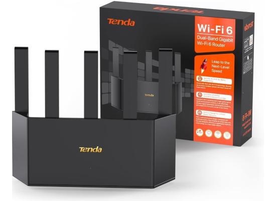 Tenda TX2L Pro AX1500 Dual Band Gigabit Wi-Fi 6 Router