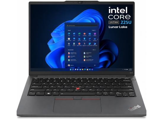Lenovo ThinkPad Edge E14 Gen 7 (2025) Intel® Ultra 5 Gen II 225U 12-Core Intel® AI Boost w/ DDR5 Memory & Backlit keyboard , Black