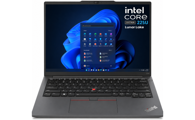 Lenovo ThinkPad Edge E14 Gen 7 (2025) Intel® Ultra 5 Gen II 225U 12-Core Intel® AI Boost w/ DDR5 Memory & Backlit keyboard , Black