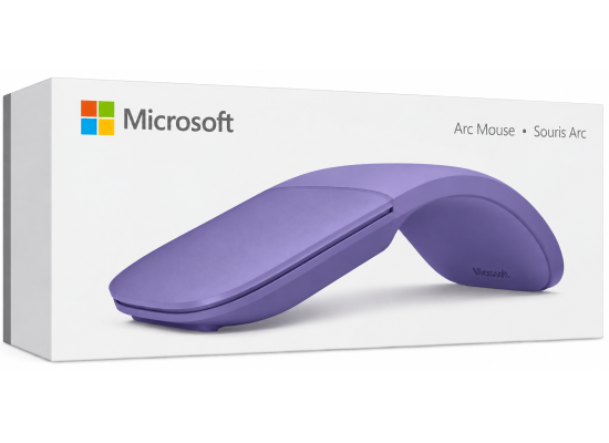 Microsoft Surface Arc Mouse EP2-38231 Wireless Bluetooth Mouse - Violet