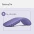 Microsoft Surface Arc Mouse EP2-38231 Wireless Bluetooth Mouse - Violet Microsoft Surface Arc Mouse EP2-38231 Wireless Bluetooth Mouse - Violet